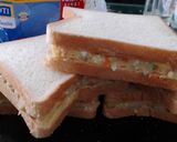 Foto langkah ke 3 dari resep Sandwich Goreng Isi Kentang Sosis.