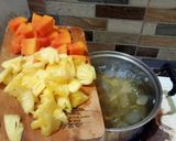 Foto langkah ke 4 dari resep Es Buah Cocktail.