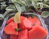 Foto langkah ke 1 dari resep Papaya Jeniper🍎🍐🍋🍑🍅.