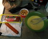 A picture of step 1 of Chorizo Egg and Potatoes Tacos.