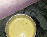A picture of step 3 of Alumutter spinach cheese sandwich.