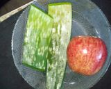 Foto del paso 1 de la receta: Licuado de aloe vera  y manzanas 🍹