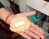 A picture of step 4 of Rice cheese nuggets.