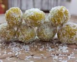 મેંગો કોકોનટ લાડુ(mango coconut laddu in Gujarati recipe) રેસીપી સ્ટેપ3ફોટો