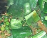 A picture of step 3 of Tadka Green pulao.