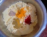 बेसन के चीले (besan ke cheele recipe in Hindi) रेसिपी चरण 1 फोटो
