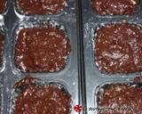 Chocolate Muffins, η original συνταγή φωτογραφία βήματος 5