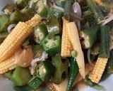 Foto langkah ke 8 dari resep Tumis Kecipir Okra.