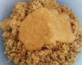 Foto del paso 9 de la receta: Ensalada de quinoa, caqui, aguacate y queso brie
