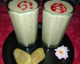 A picture of step 5 of Oat,almond,jack-fruit smoothie.