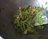 A picture of step 4 of Gourd peel fry (chenchki).