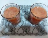 A picture of step 2 of Carrot and orange juice.