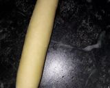A picture of step 2 of Khaja sweet.