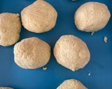 Habkönnyű túrógombóc recept fázis 3 fotója