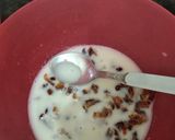 A picture of step 3 of Dates pudding with toffee sauce.