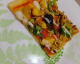 صورة لخطوة 6 من وصفة بيتزا الشاورما بصلصة الطماطم 🍅🍕