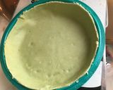 Une image de l'étape 5 de Flan pâtissier aux myrtilles pâte brisée au curaçao.