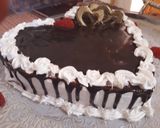صورة لخطوة 6 من وصفة كيكة القلب