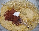 A picture of step 3 of Afghani egg curry.