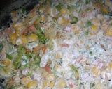 A picture of step 6 of Italian party cheese balls.