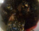 A picture of step 12 of Afang soup.