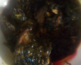 A picture of step 12 of Afang soup.
