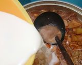 Foto langkah ke 4 dari resep Brongkos pepaya muda.