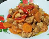 Foto langkah ke 3 dari resep 25. Ayam fillet wortel saos tiram.