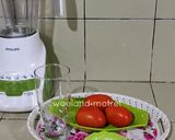 Foto langkah ke 1 dari resep Jus Tomat Sehat.