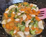Foto langkah ke 7 dari resep Brokoli Tofu Saos Tiram.
