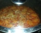 A picture of step 6 of Moong daal fry badi ka salan.