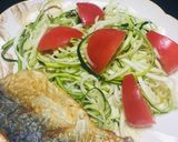 Foto del paso 2 de la receta: Espaguetis de Calabacín con filetes de Pescado!