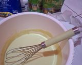 Foto langkah ke 4 dari resep Yogurt Burn Matcha Cake.