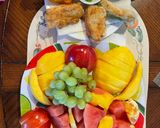 Hình bước làm 2 của món Avocados Spring Roll