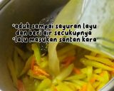 Foto langkah ke 4 dari resep SAYUR SANTAN LABU SIAM+WORTEL (Bisa untuk sayur ketupat).