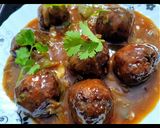 A picture of step 2 of Spicy manchurian.