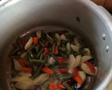 A picture of step 4 of Avalakki/Poha Bisi Bele Bath.