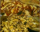 A picture of step 8 of Squid (Calamari) Coconut Masala.