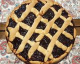 A picture of step 7 of Greek Pasta Flora or else sweet jam pie.