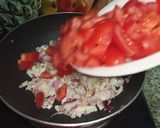 A picture of step 4 of Veg Kolhapuri | vegetable Kolhapuri restaurant style.