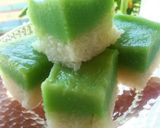 Foto langkah ke 4 dari resep Kue talam / serimuka pandan ketan.
