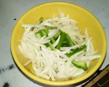 Foto del paso 2 de la receta: Pasta con Pollo en Salsa Blanca