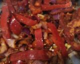A picture of step 1 of Sweet and spicy chicken.