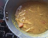 A picture of step 5 of Dal dhokli.