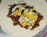 Foto langkah ke 3 dari resep Calzone ayam (pizza tutup).