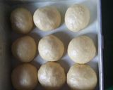 Foto langkah ke 6 dari resep Roti manis oven tangkring lembut tanpa ulen.