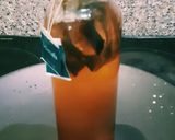 รูปขั้นตอนการทำที่ 2 ของ Iced Sunshine Cold Brew Tea ชามะม่วง 🥭🍊เขียวหวานสกัดเย็น