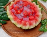 Foto langkah ke 4 dari resep Es Semangka Nata de Coco 🍉.