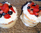 Foto del paso 11 de la receta: Bizcochito genovés relleno de nata