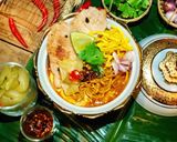 รูปขั้นตอนการทำที่ 5 ของ ข้าวซอยเพื่อนสนิท Khao Soy Shinyuu(Northern Thai Noodle Curry With Grilled Pork)#อาหารไทยง่ายๆ